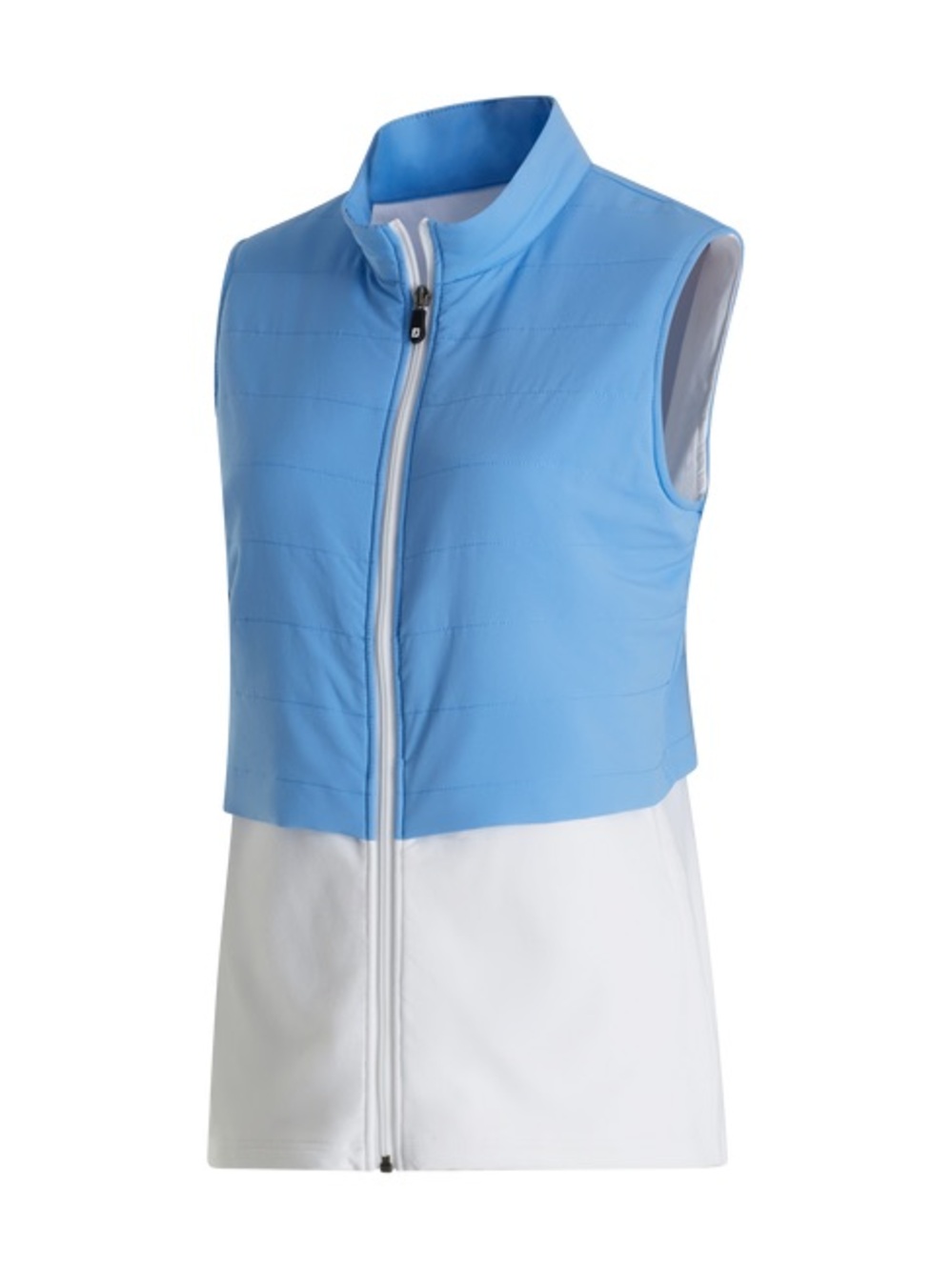 NEW FootJoy Layered Insulated Golf Vest Women’s Large Blue White NWT MSRP $175